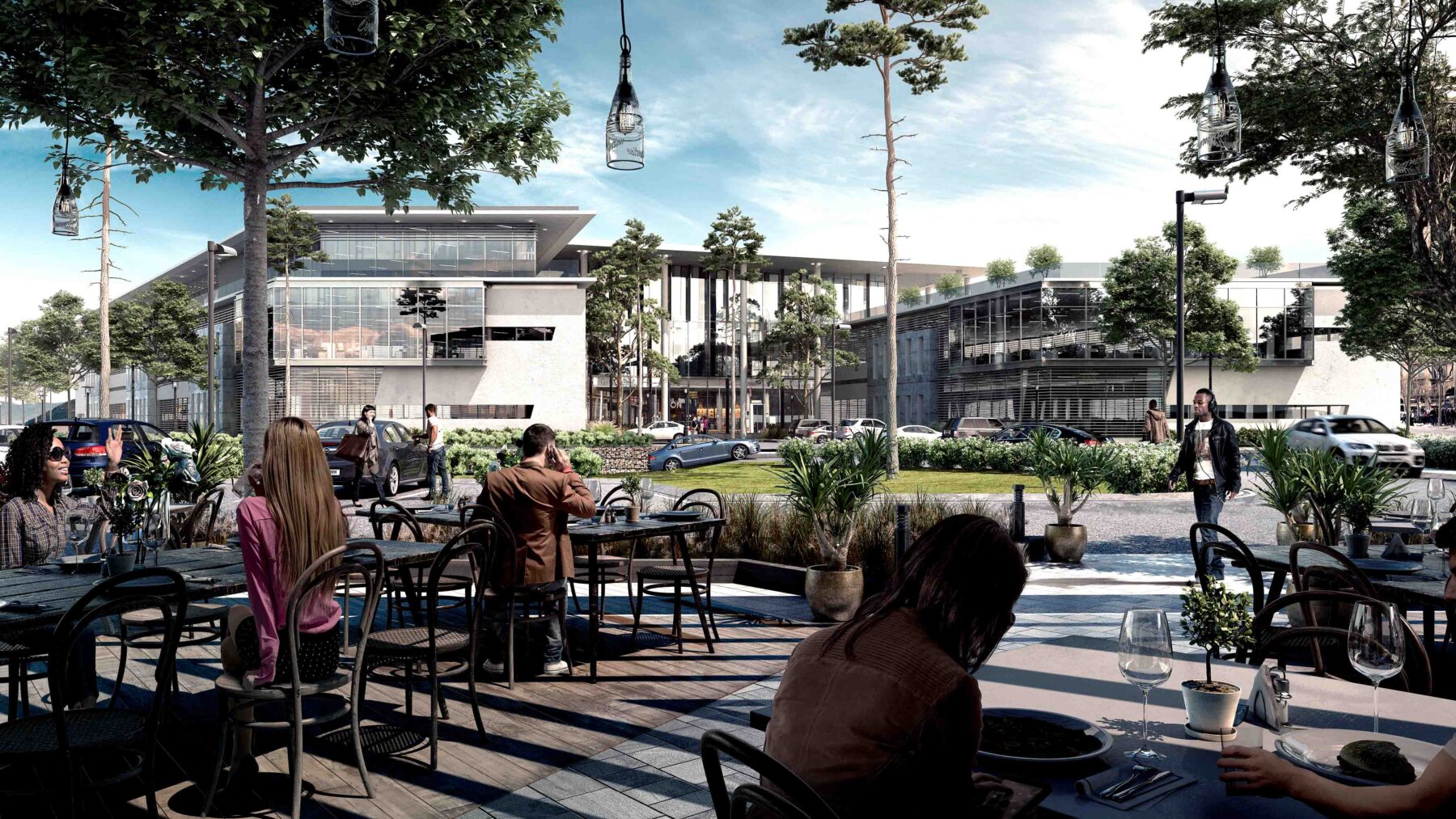 3D Rendering Bloemfontuin